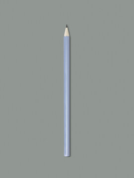 Pencil on grey background