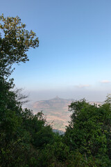 Matheran, one of the smallest hill stations in India in the Indian state of Maharashtra. 