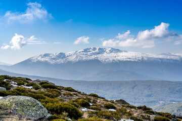 Un paisaje de la Sierra de la Cuerda Larga en todo su esplendor