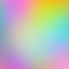 Vibrant rainbow blurred gradient colorful abstract. Vector illustration background