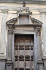 Obraz premium Napoli - Entrata della Chiesa di Santa Maria di Monteverginella