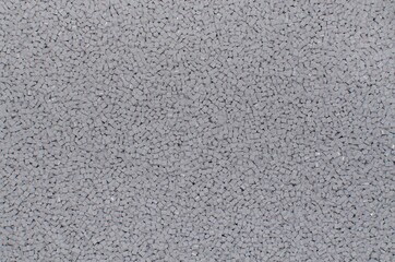 gray polystyrene granules
