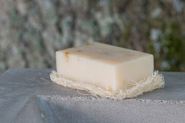 Natural soap for spa