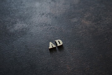 initial name of the letter AD