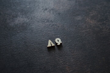 initial name of the letter AQ
