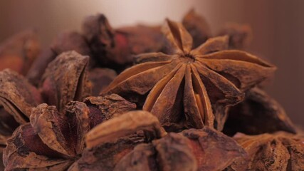 star anise aniseed spice 4k