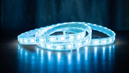 blue light led strip,illuminating diode tape