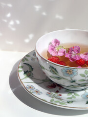 flower tea