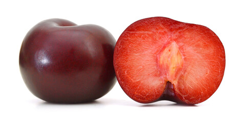 red plums