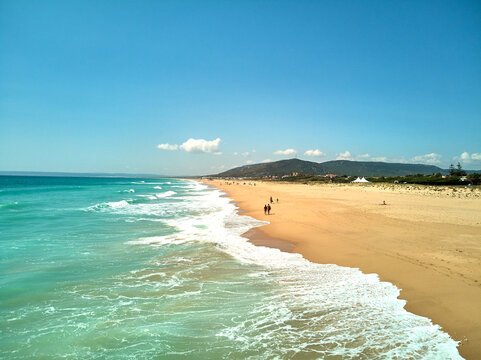 View of Atlanterra area in Zahara de los Atunes, Cadiz