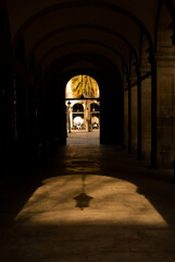 Shadows from the streets of Barcelona