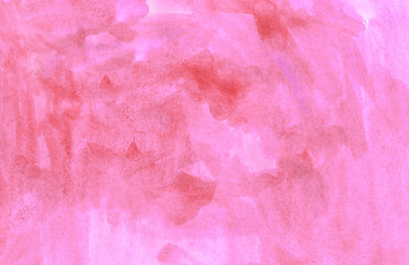 Abstract pink watercolor background.