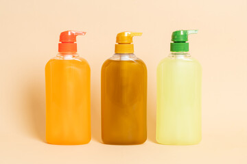 liquid soap bottle - three type