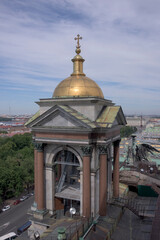  St. Isaac's Cathedral on July 4; 2015 in St. Petersburg