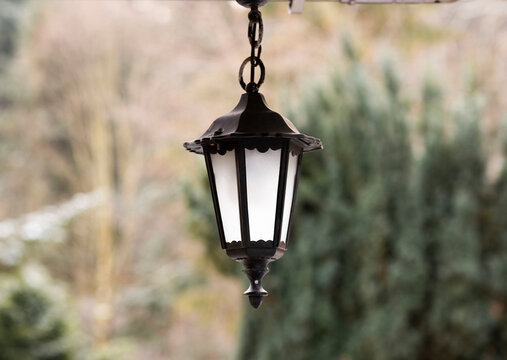 Photograph of hanging lantern, Chlewiska, Masovia, Poland