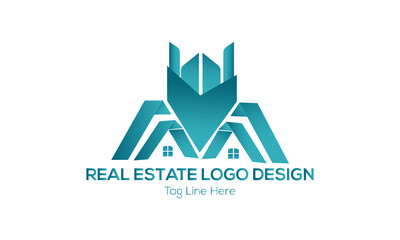 luxury  real estate logo design.