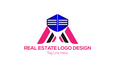real estate logo concept .