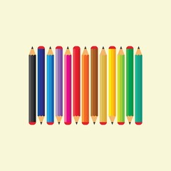pencil background vector illustration icon of education design template