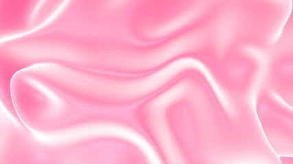 Colorful pink pastel 3D dynamic abstract liquid light and shadow artistic gradient wavy futuristic texture pattern background