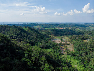 Fototapeta premium view from the hill