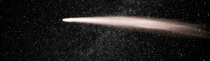 Long tail dust streaming asteroid 