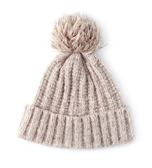 Winter knitted hat
