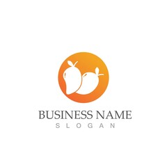 Obraz premium mango fruit vector icon ilustration