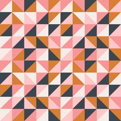 Geometric seamless pattern. Minimalist vector texture. Abstract background.