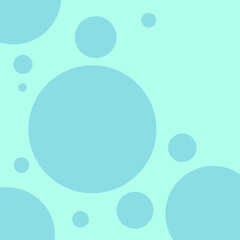 abstract blue bubble vector background for social media background and web background