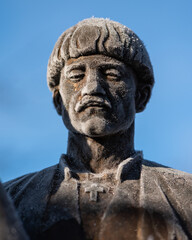 Monument of Ukrainian Cossacks on Leopoldsberg in Vienna