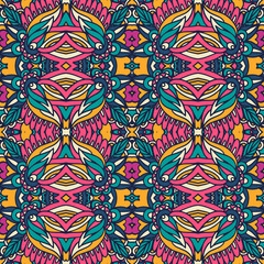 Tribal vintage abstract geometric ethnic seamless pattern ornamental
