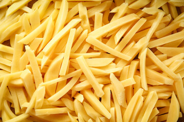 tasty French fries background