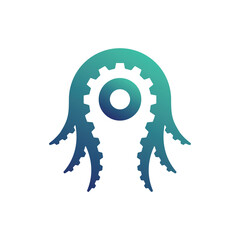 Logo of an Octopus Gear