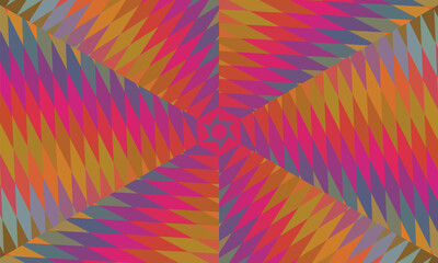 Geometric design, Mosaic of a vector kaleidoscope, abstract Mosaic Background, colorful Futuristic Background, geometric Triangular Pattern. Mosaic texture. Stained glass effect. 10 EPS Vector.