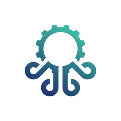 Logo of an Octopus Gear