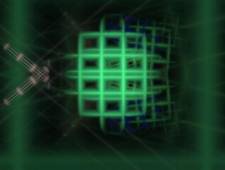 Imaginatory fractal background Image