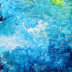 Closeup acrylic painting colorful wallpaper background