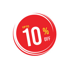 10% Discount Icons, 10% Discount Vector, up to 10% off