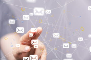 service communication support contact concept service