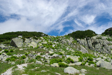 Bucura Lake in the mountains
Hunedoara County, Romania