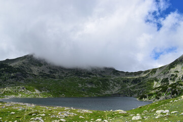 Bucura Lake in the mountains
Hunedoara County, Romania