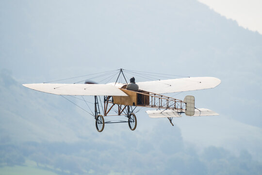 The monoplane from an ambitious French aviation pioneer