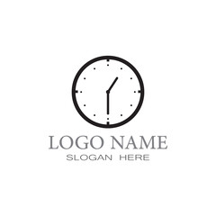 Fast Time Icon Logo Design vector