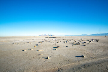 Great Salt Lake Desolate Landscape