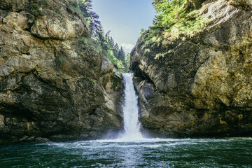 Buchenegger Wasserfälle in Bayern 