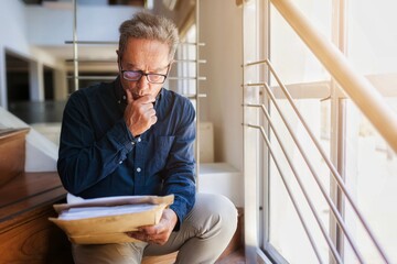 mature businessman in the office
