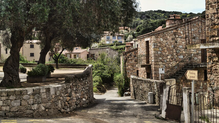 Fototapeta na wymiar village Corse