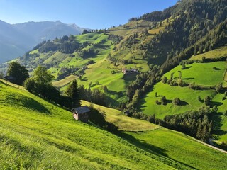 landscape with mountains