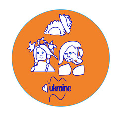 Travel to Ukraine. Icons set for your design
