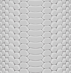 decorative gray monochrome snakeskin texture - 417439597